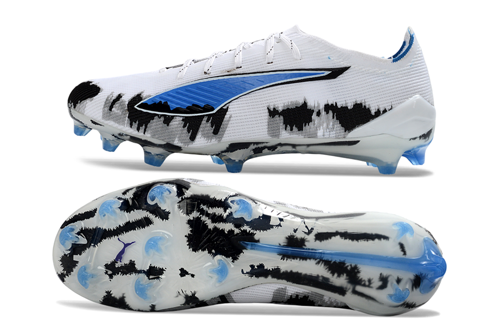 Chuteira Campo Puma Ultra 5 Match Pro - Branca
