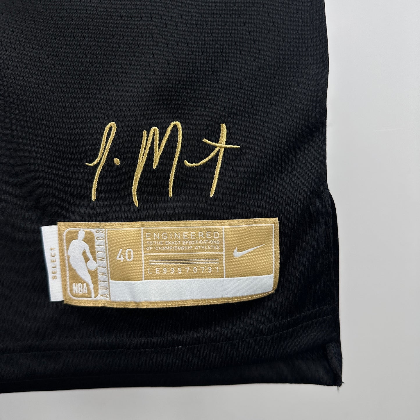 Regata Memphis Grizzlies Masculina - Preto e Dourado