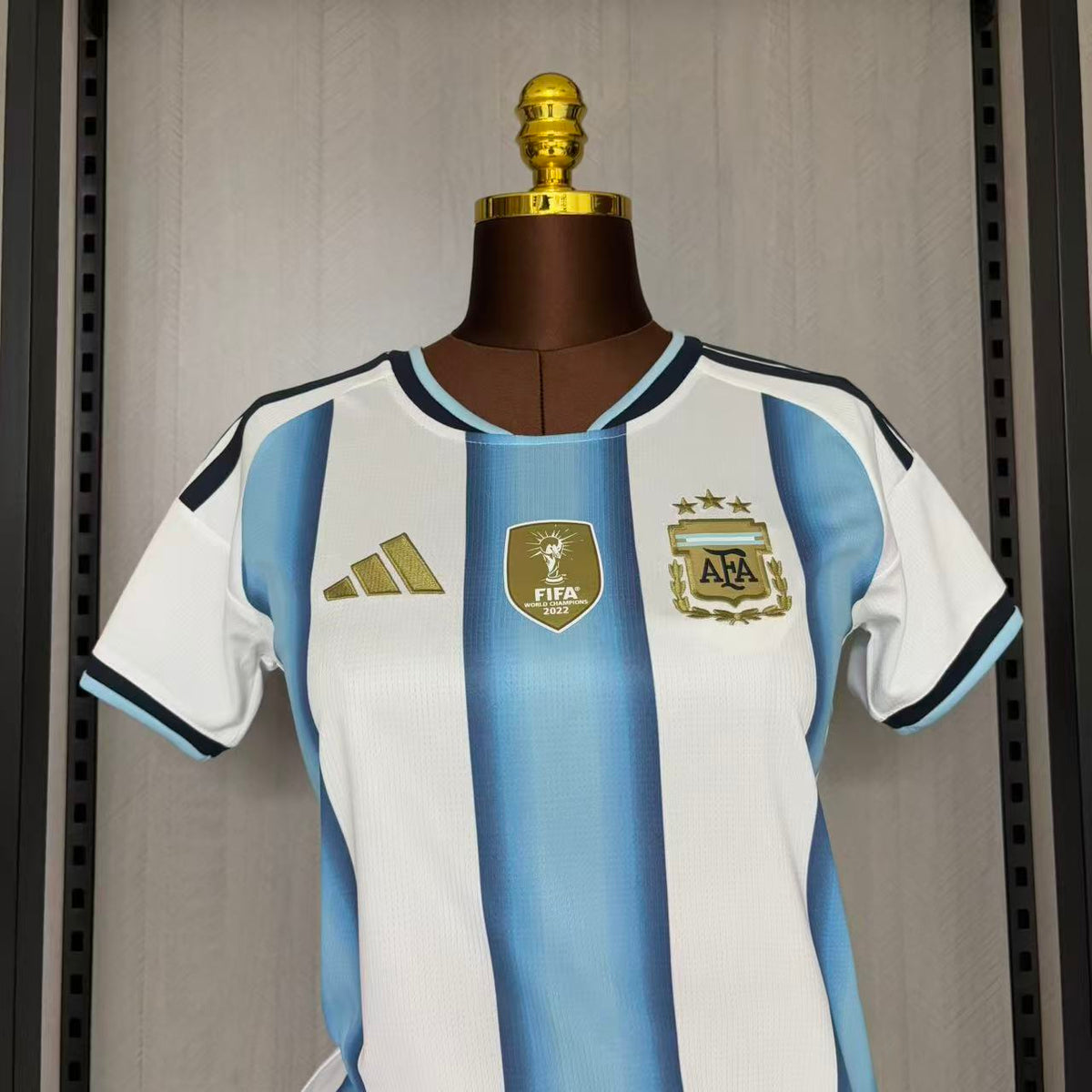 Argentina Home 26/27 Feminino Torcedor Adidas - Branca e Azul