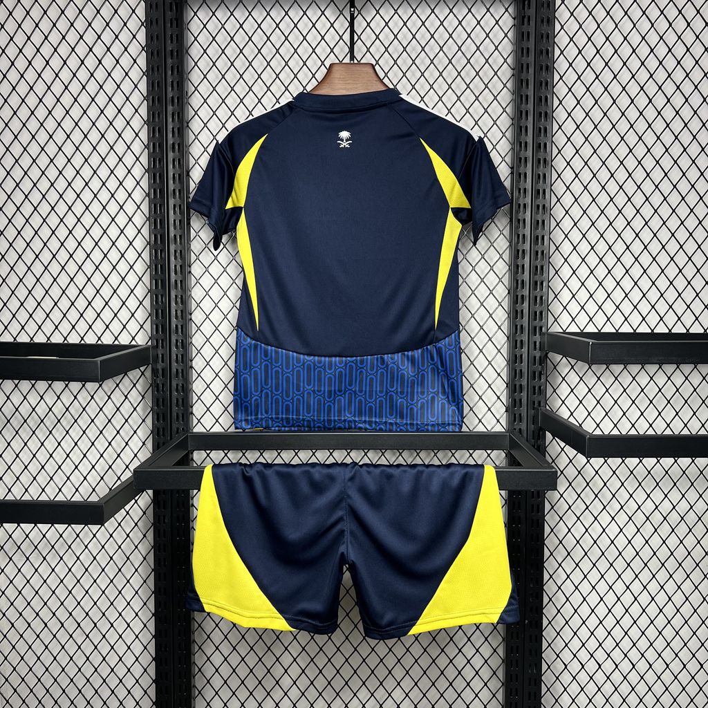 Kit Infantil Al Nassr Away 24/25 - Azul