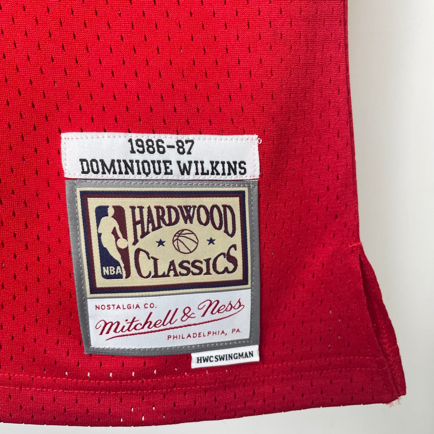 Regata Atlanta Hawks Masculina - Vermelho e Branca