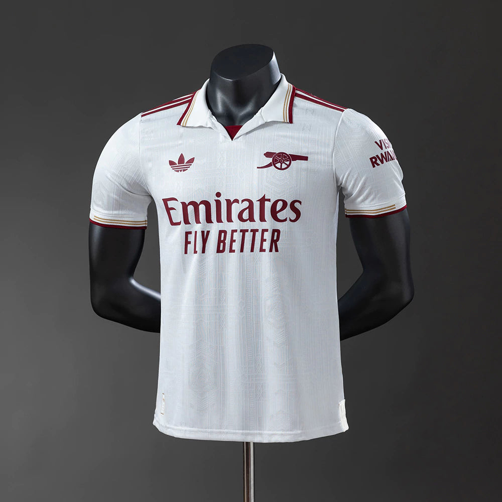 Arsenal Third 25/26 Jogador Adidas - Branca