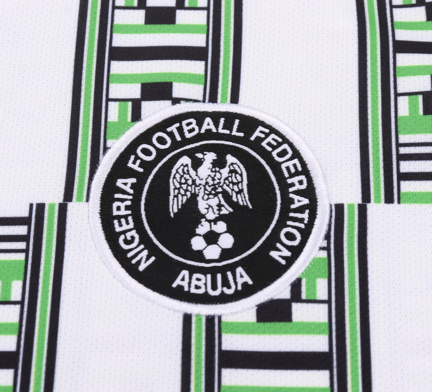 Kit Infantil Nigeria Home Retrô 1994 - Verde e Branco