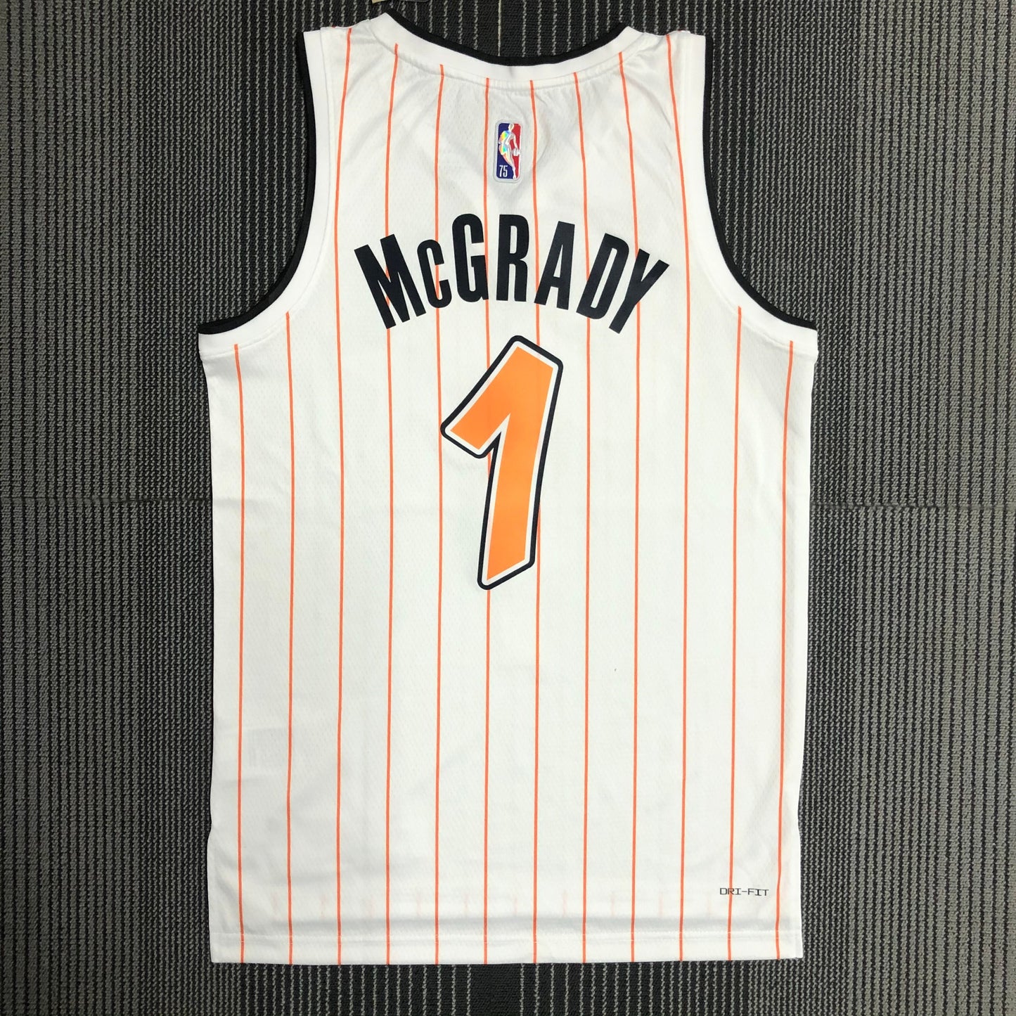 Regata Orlando Magic Masculina - Branca e Laranja