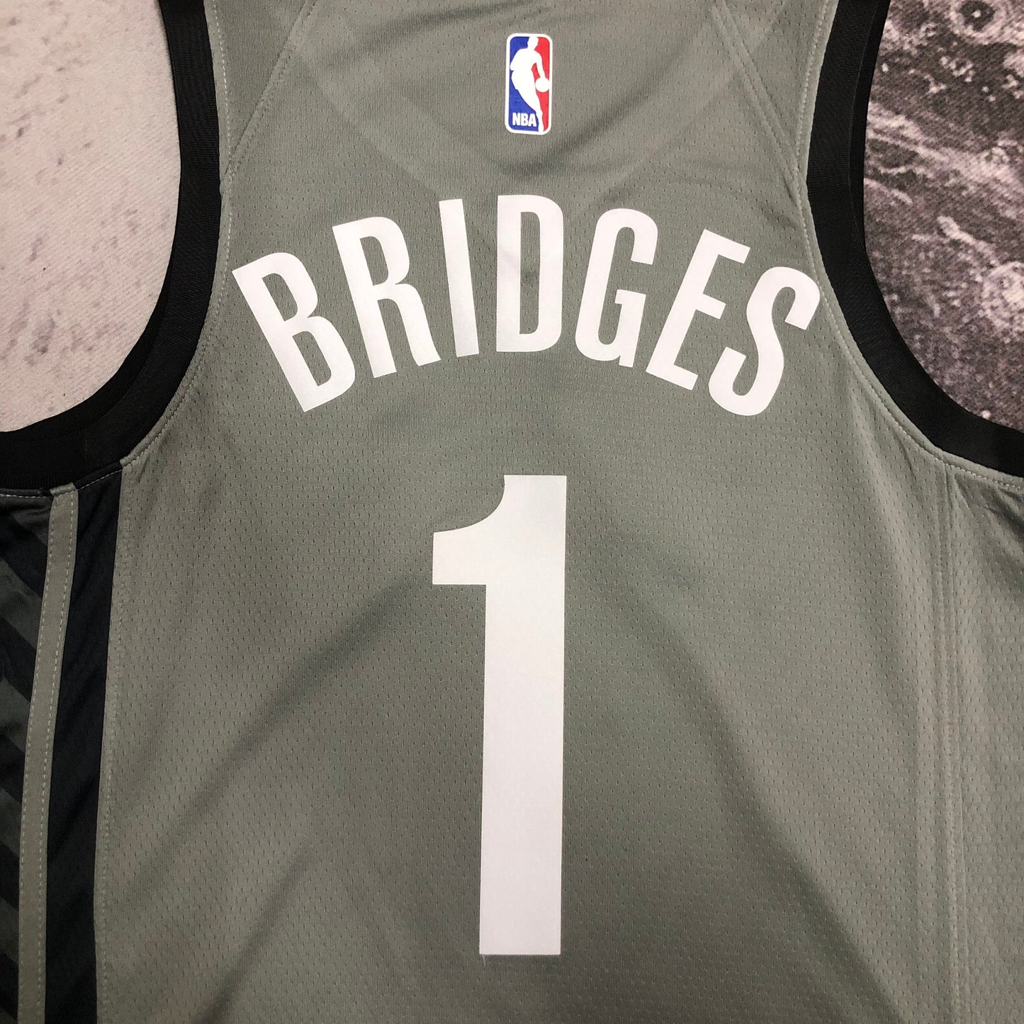 Regata Brooklyn Nets Masculina - Cinza