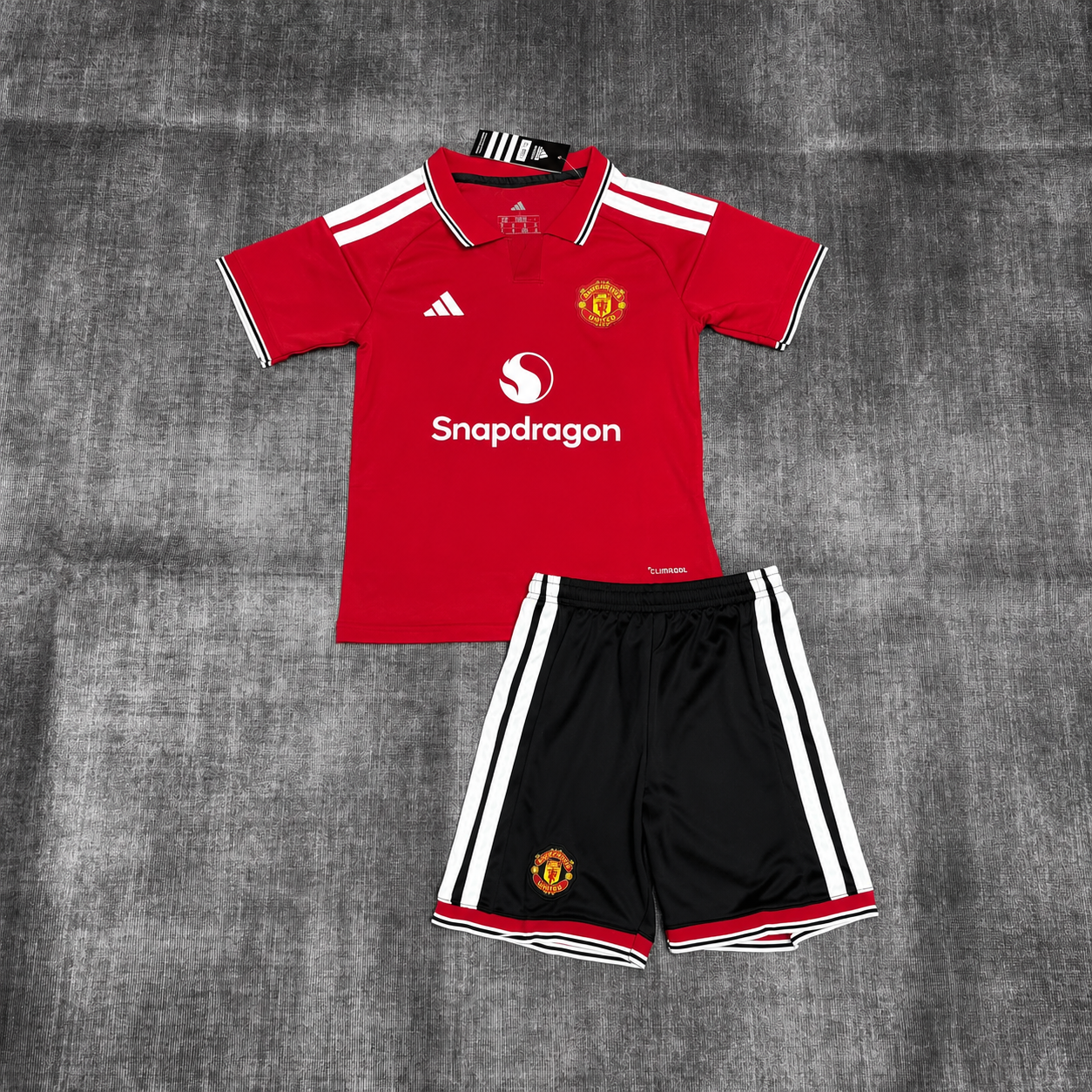 Kit infantil Manchester United Home 26/27  - Vermelho