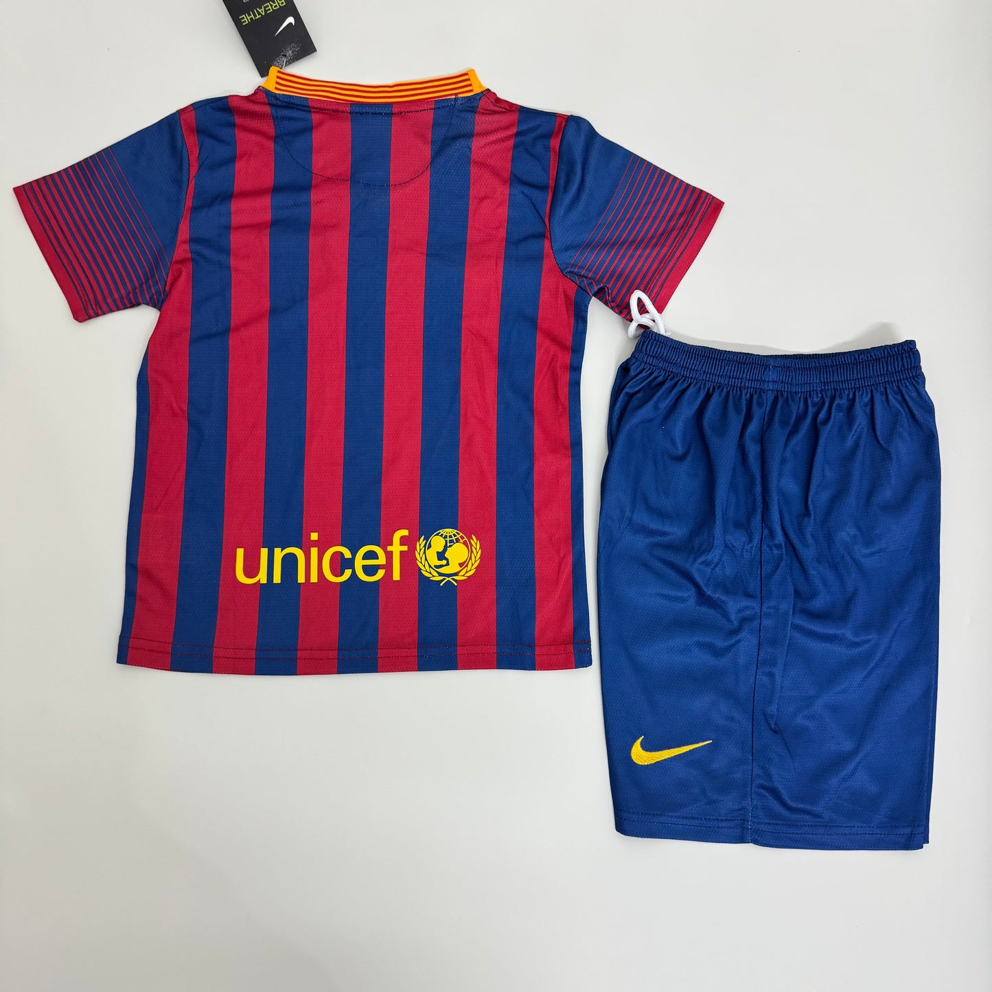 Kit Infantil Barcelona Home Retrô 13/14 - Grená
