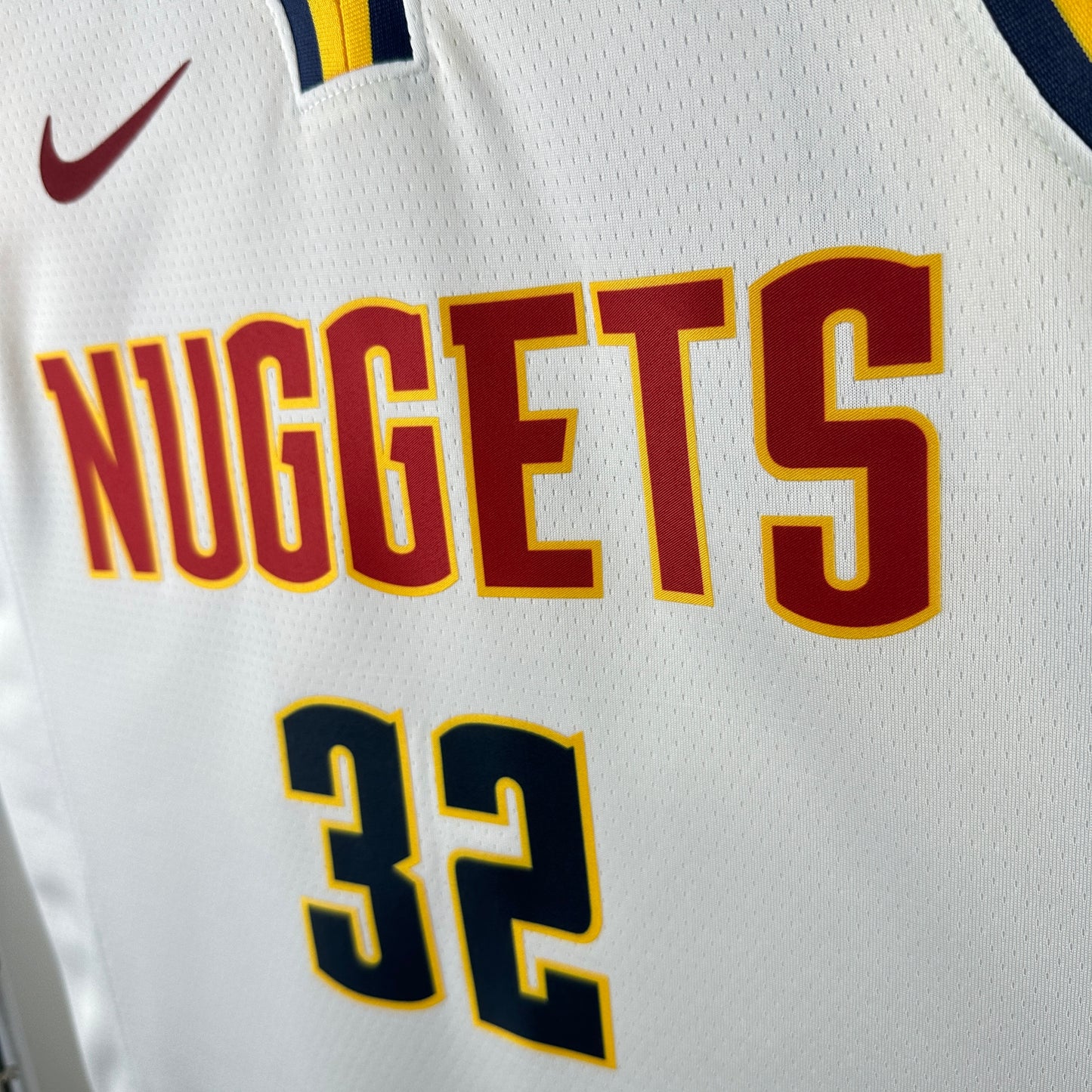 Regata Denver Nuggets Masculina - Branca