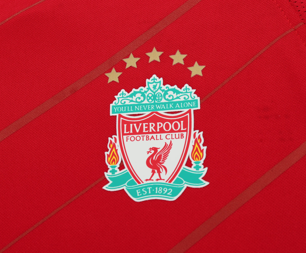 Kit Infantil Liverpool Home Retrô 04/05 Reebok - Vermelho