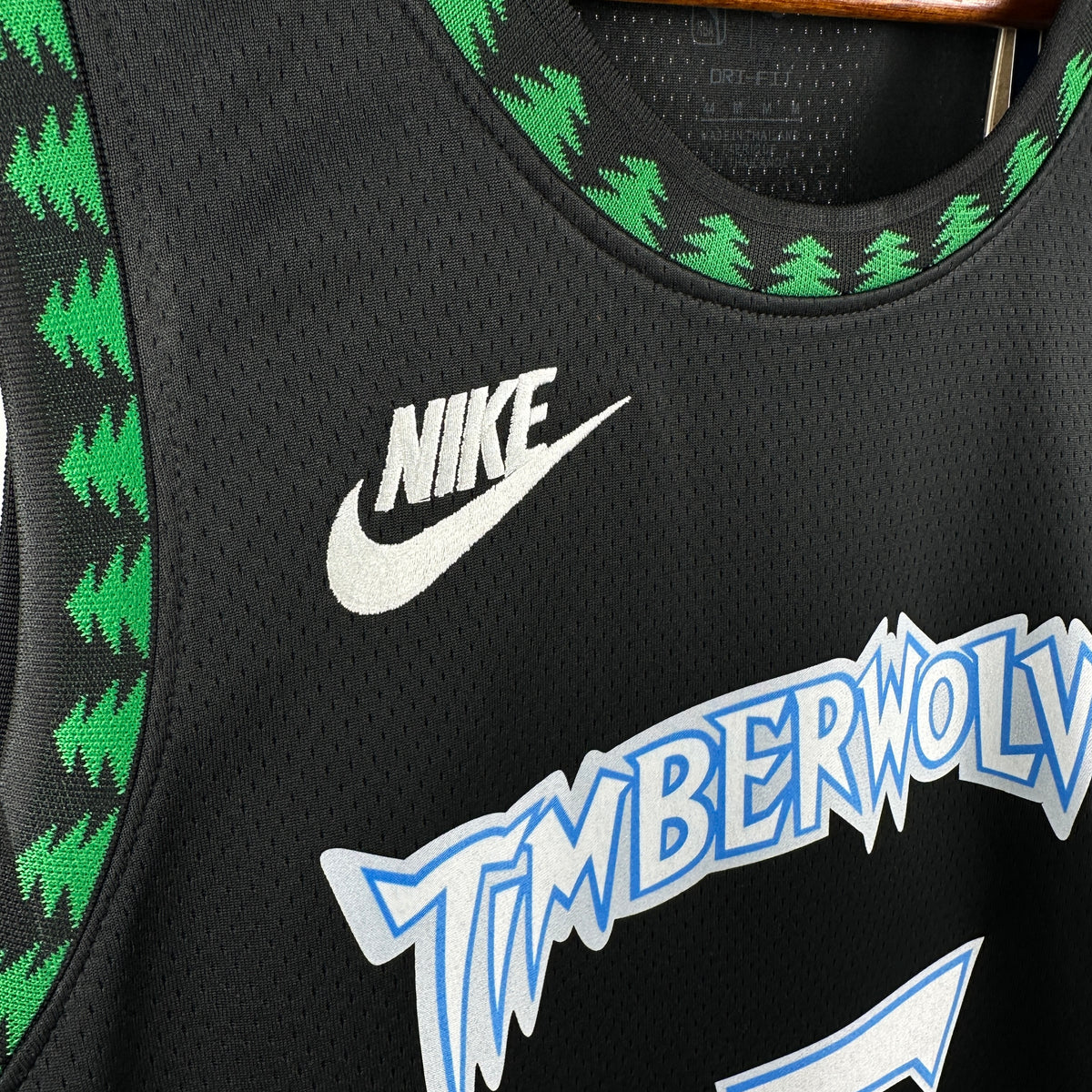 Regata Minnesota Timberwolves Masculina - Preto