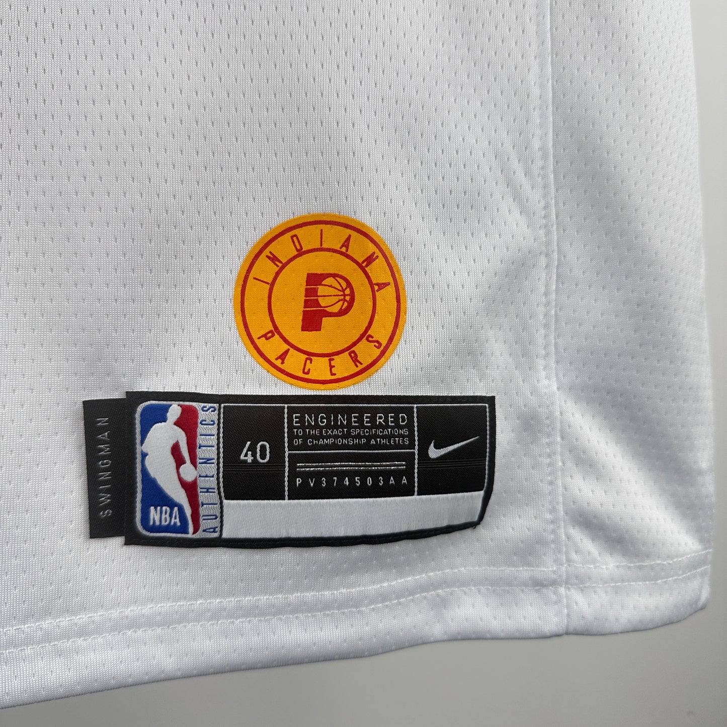 Regata Indiana Pacers Masculina -  Branca