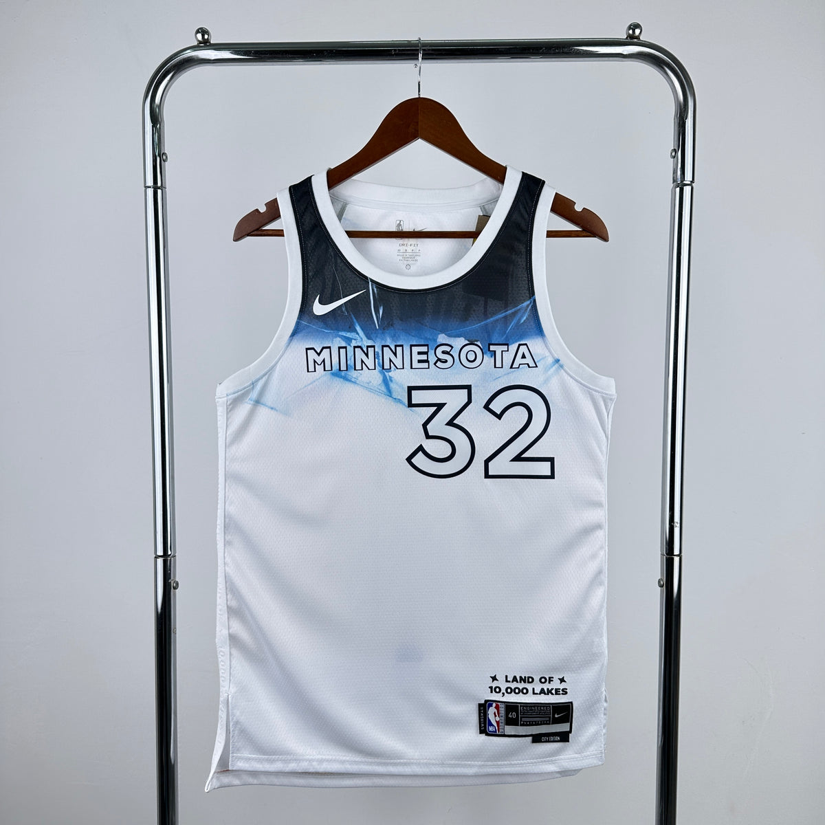 Regata Minnesota Timberwolves Masculina - Branca