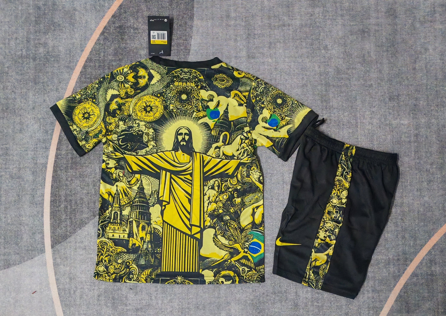 Kit Infantil Brasil Edição Especial 24/25 - Amarelo