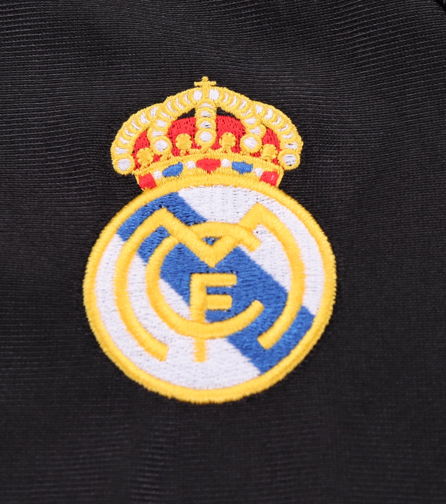 Kit Infantil Real Madrid Away Retrô 97/98 - Preto