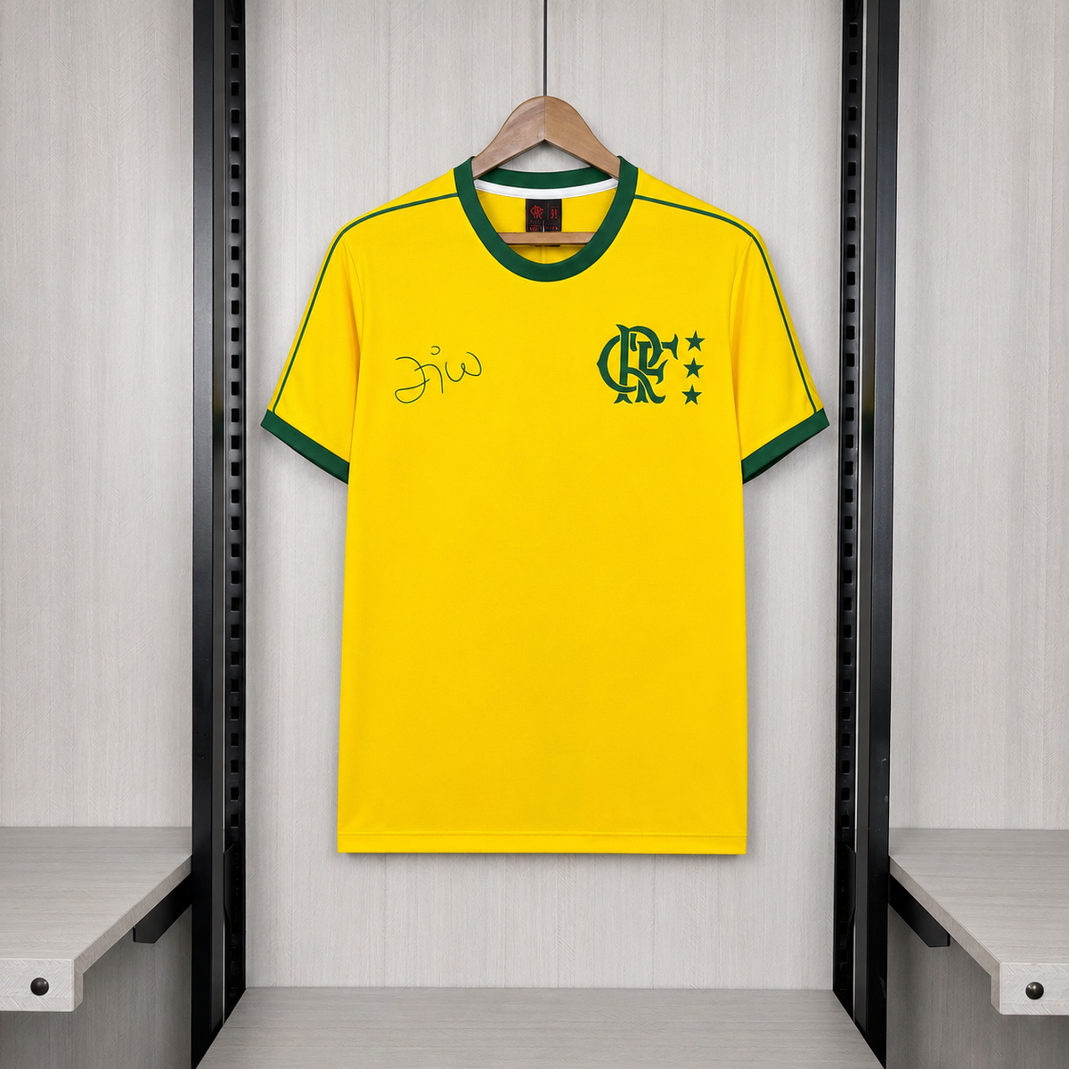 Flamengo Edição Especial Zico 26/27 Torcedor Adidas Masculina - Amarela