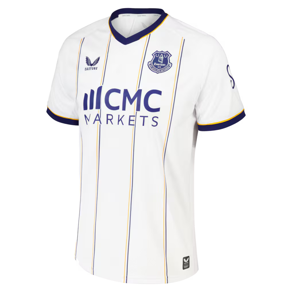 Everton Away 26/27 Torcedor Castore - Branca