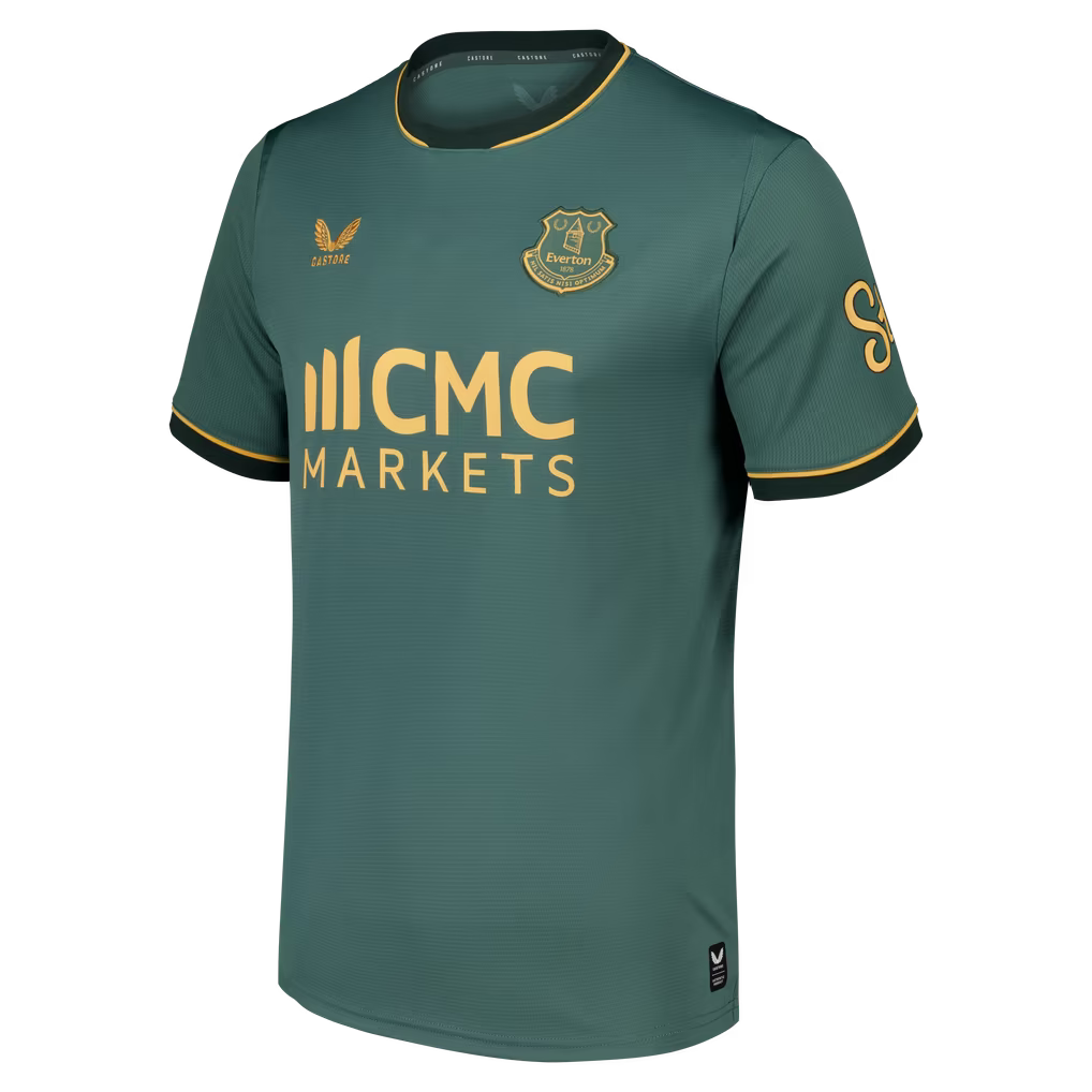 Everton Third 26/27 Torcedor Castore - Verde
