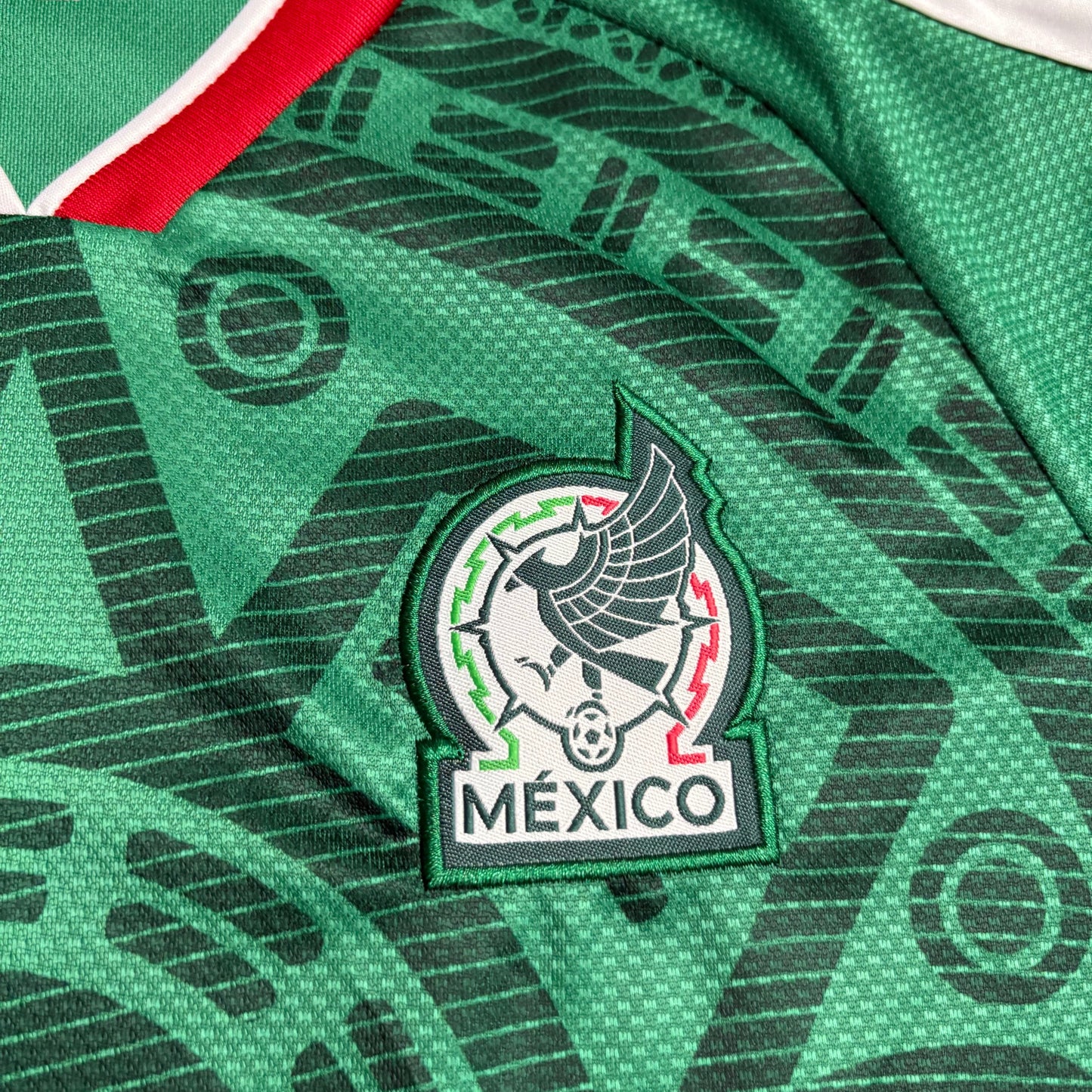 Kit Infantil México Home Manga Longa 26/27  - Verde