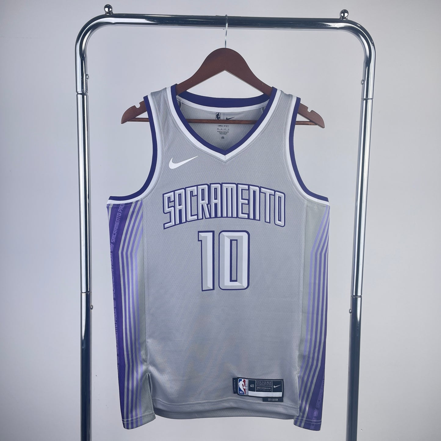 Regata Sacramento Kings Masculina - Cinza