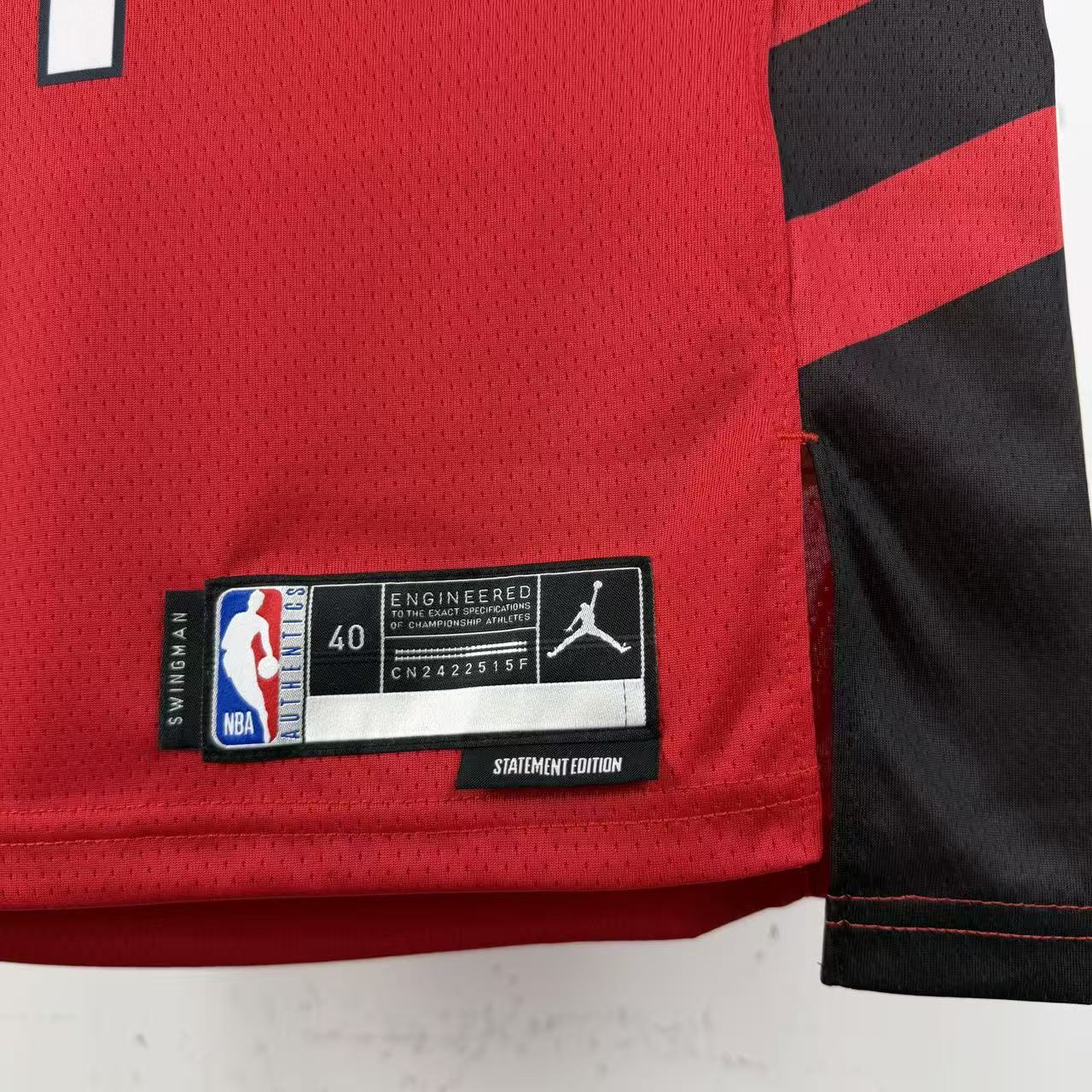 Regata Portland Trail Blazers Masculina - Vermelho