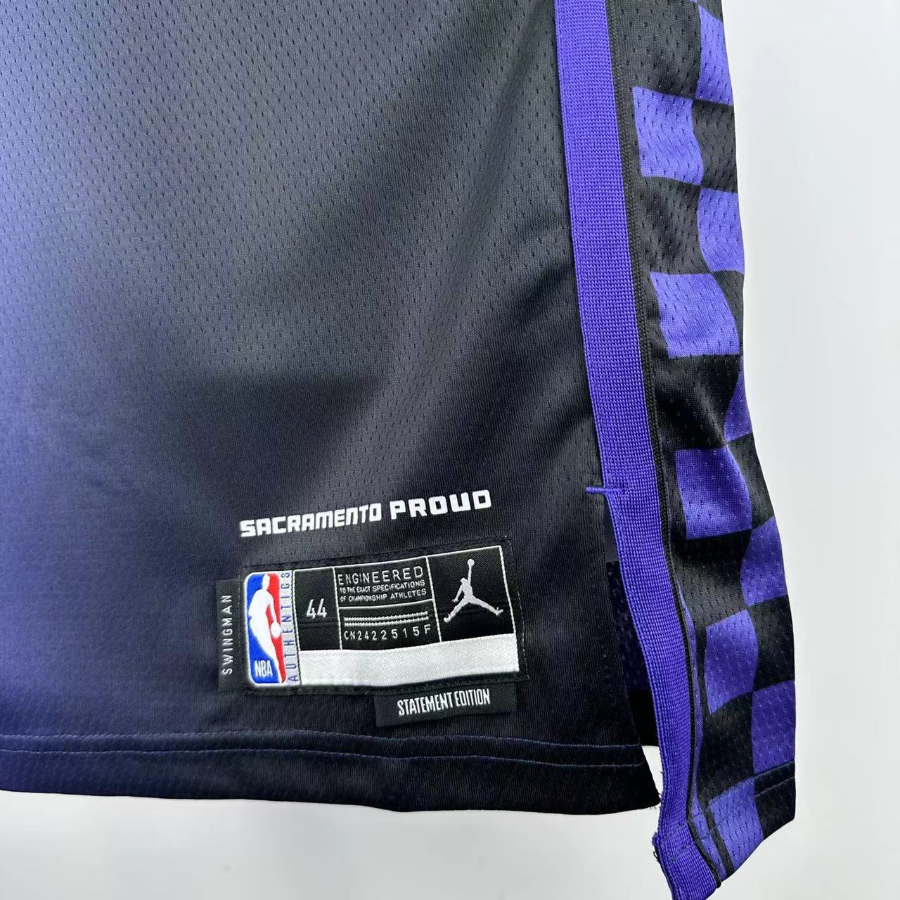 Regata Sacramento Kings Masculina - Roxa e Preto
