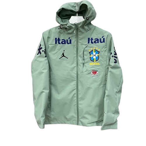Jaqueta Brasil Jordan - Verde