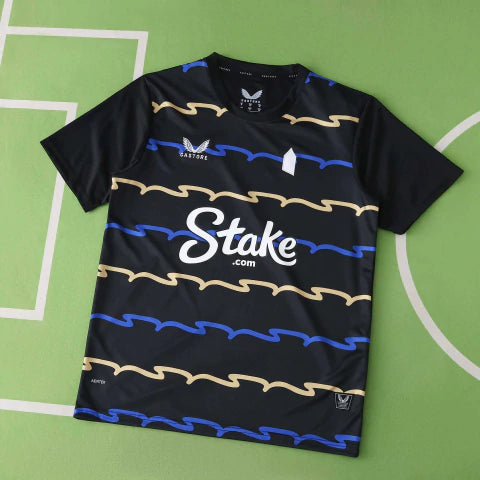 Everton Third 25/26 Torcedor Castore - Preta
