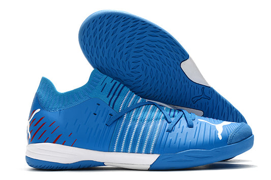 Chuteira Society Puma Future Z Match Pro - Azul