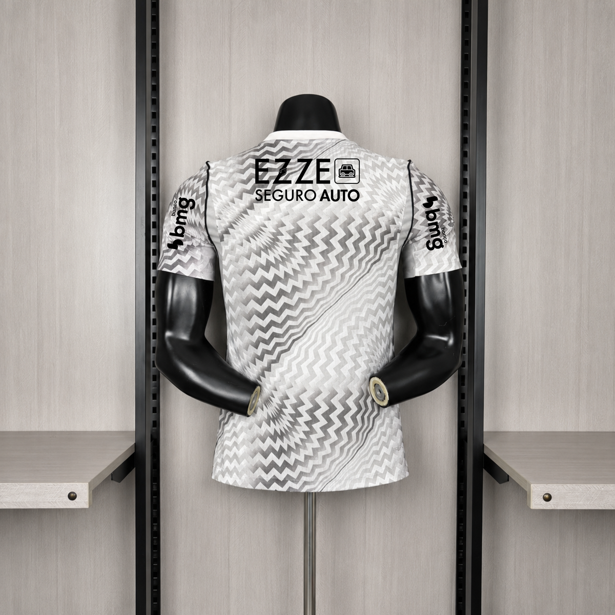 Corinthians Goleiro 26/27 Jogador Com Patrocínios Nike  - Cinza
