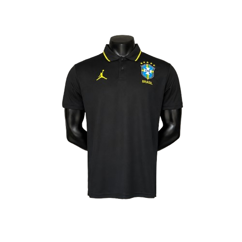 Brasil Polo 26/27 Torcedor Jordan Masculina - Preta