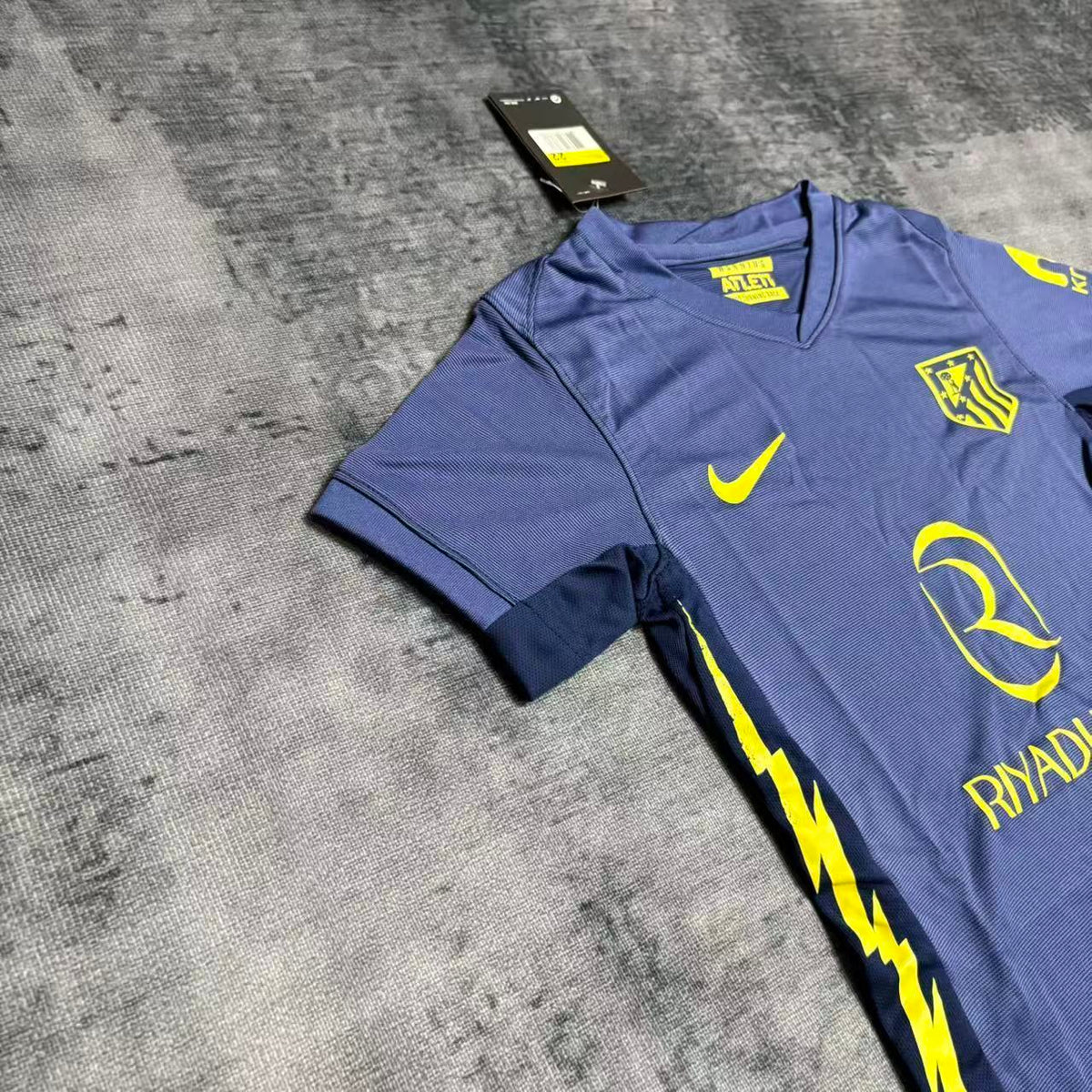 Kit Infantil Atlético de Madrid Away 25/26 - Azul Escuro