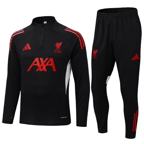 Kit Treino Infantil Agasalho + Calça Liverpool  - Preto