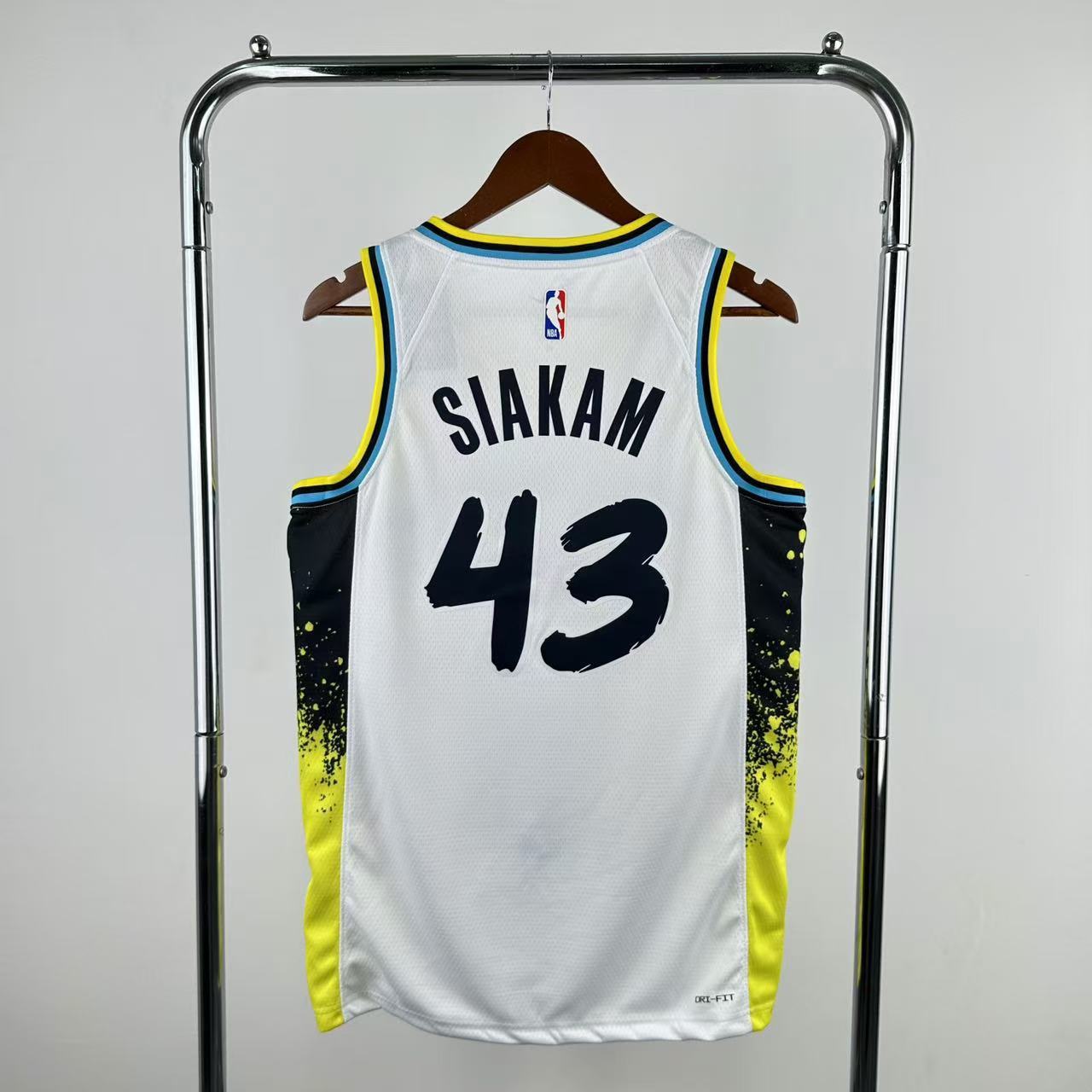 Regata Indiana Pacers Masculina - Branca