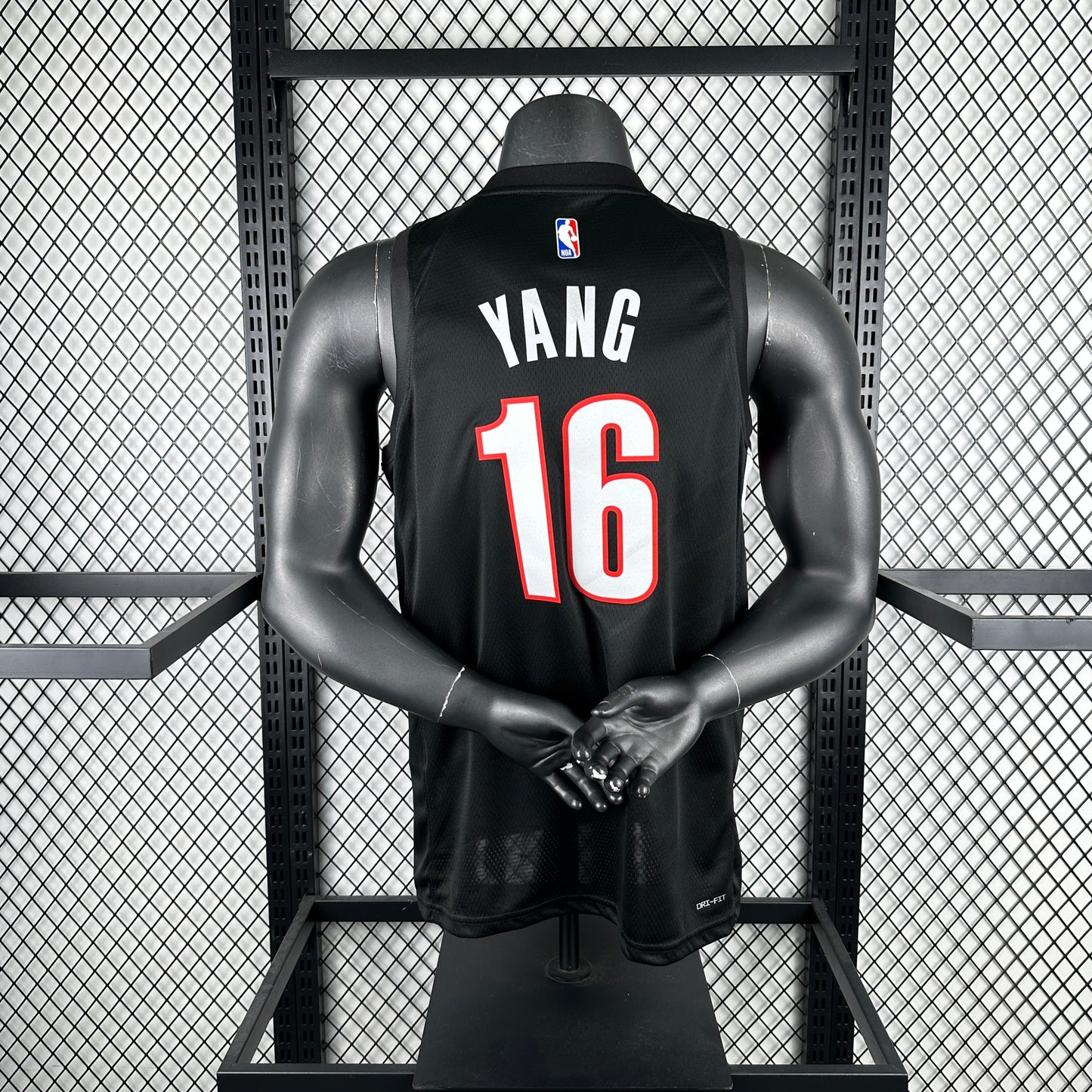 Regata Portland Trail Blazers Masculina - Preto