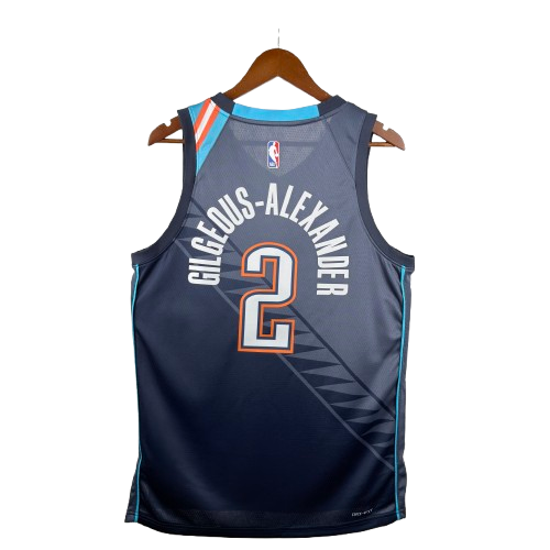 Regata Oklahoma City Thunder Masculina - Cinza