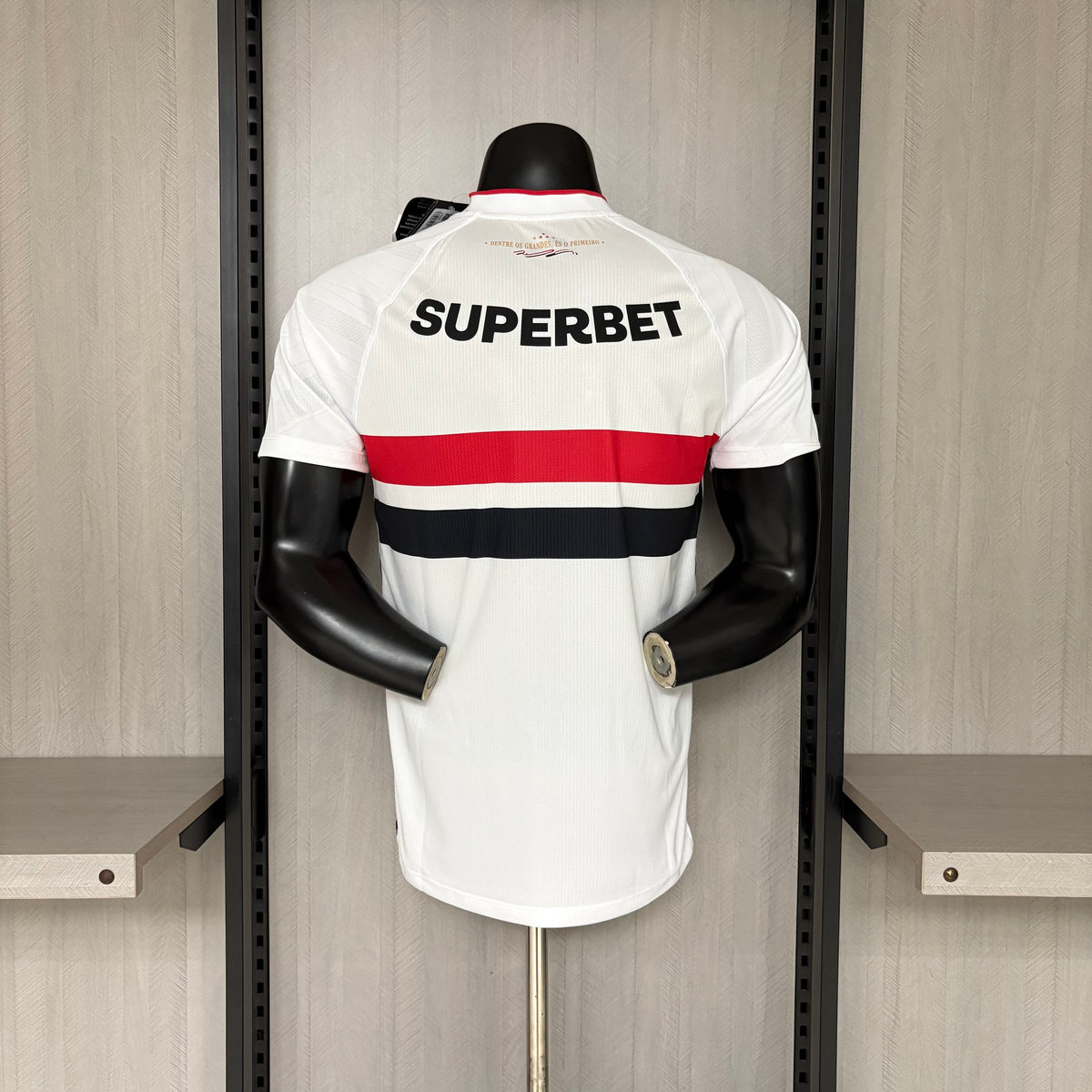 São Paulo Home 26/27 Jogador Com Patrocinadores NB - Branco