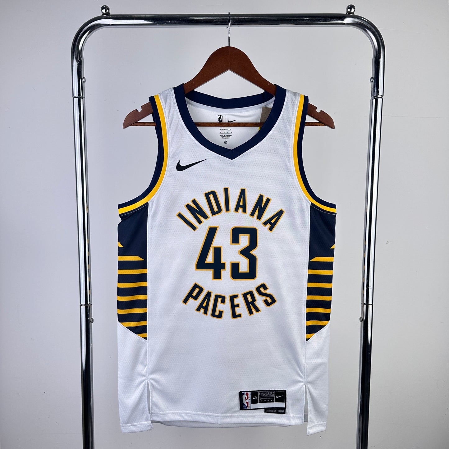 Regata Indiana Pacers Masculina -  Branca