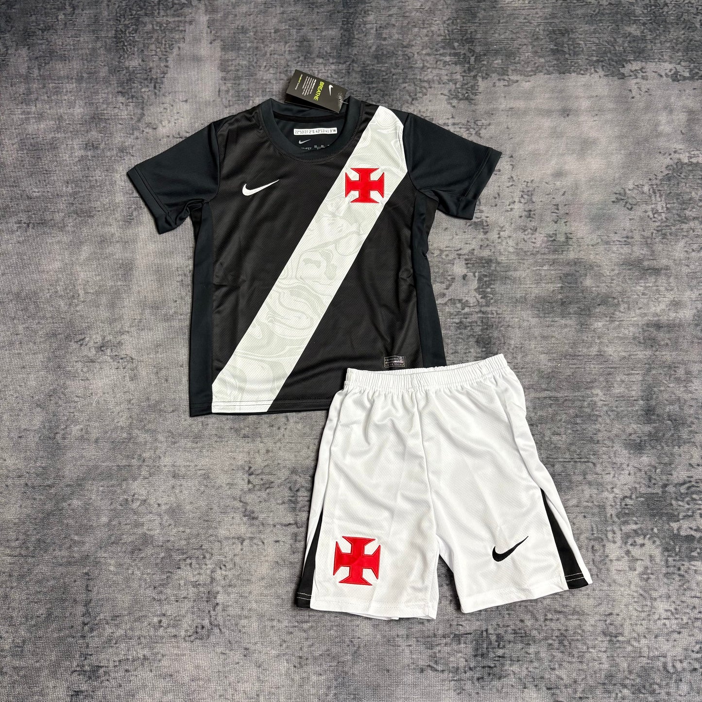 Kit Infantil Vasco Home 26/27 - Preto