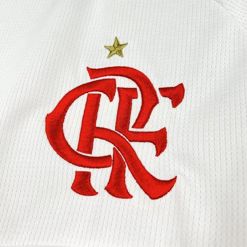 Flamengo Away 26/27 Manga Longa Torcedor Adidas Masculino - Branca