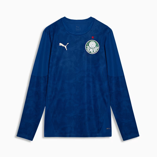 Palmeiras Goleiro Manga Longa 26/27 Jogador Puma Masculina - Azul