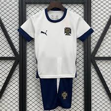 Kit Infantil Portugal Treino 25/26 - Branca