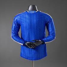 Itália Home Manga Longa 26/27 Masculina Jogador Adidas - Azul