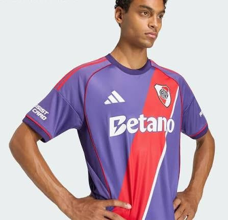 River Plate Third 26/27 Torcedor Adidas - Roxa