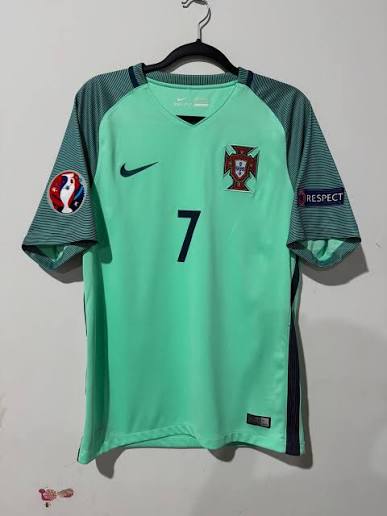 Portugal Away Retro 2016 Nike - Verde