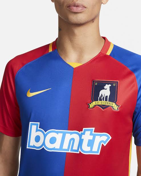 AFC Richmond Home 23/24 Nike - Vermelho e Azul