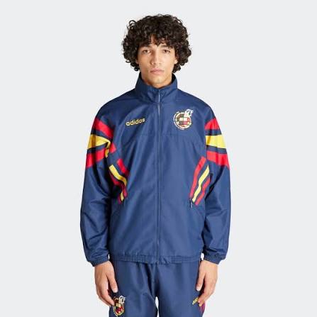 Jaqueta Espanha Adidas - Azul Escuro