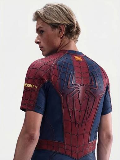 Barcelona X Spider Man 26/27 Jogador Nike - Grená