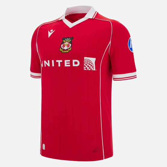 Wrexham Home 25/26 Torcedor Macron - Vermelho