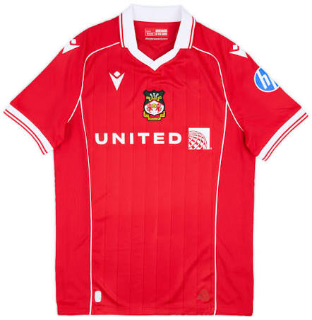Wrexham Home 25/26 Torcedor Macron - Vermelho