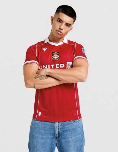 Wrexham Home 25/26 Torcedor Macron - Vermelho